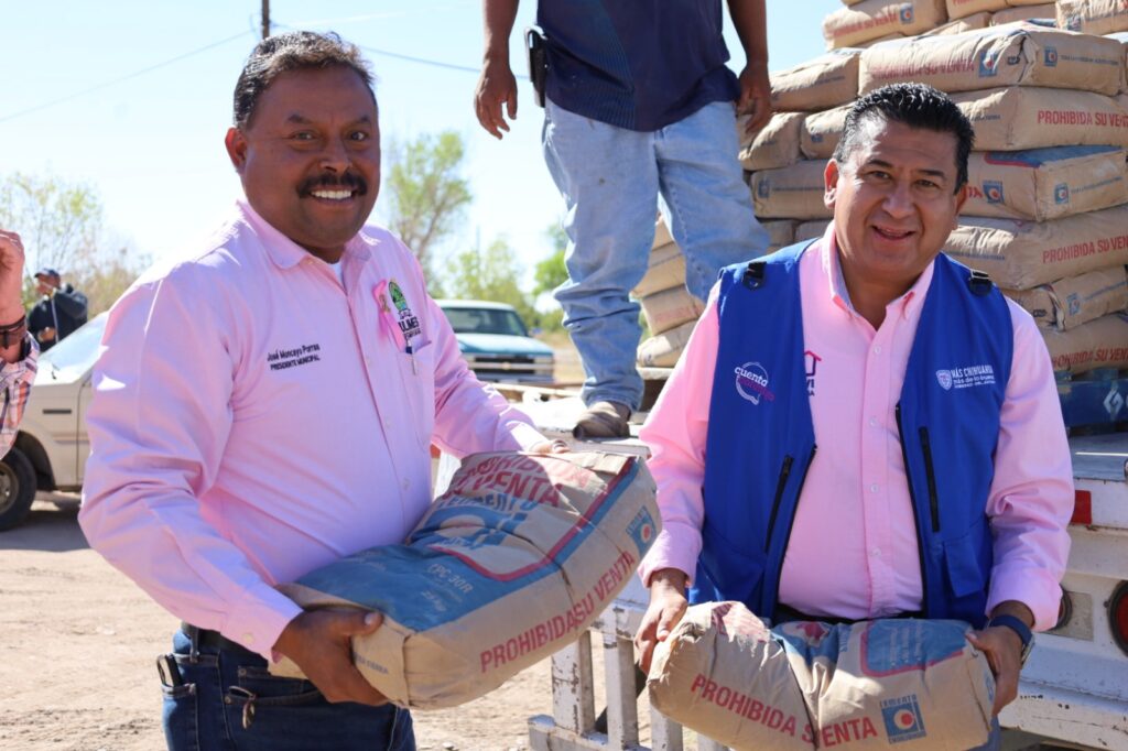 Ha apoyado Coesvi a más de 2 mil chihuahuenses de 13 municipios con materiales para construcción