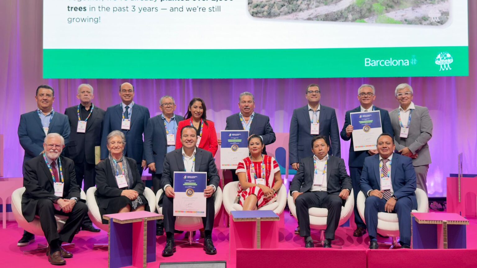 Delicias avanza hacia la certificación ISO 18091 y recibe reconocimiento internacional en Barcelona