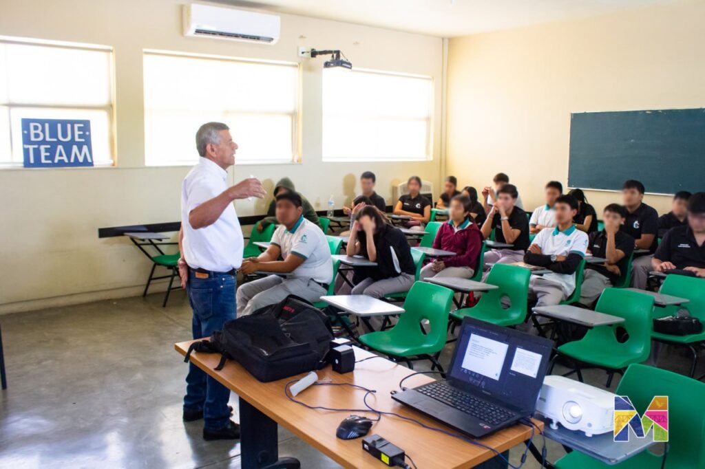 Imparten Programa Programa “Por Amor a Meoqui, Conoce tu Historia” en Cobach 28