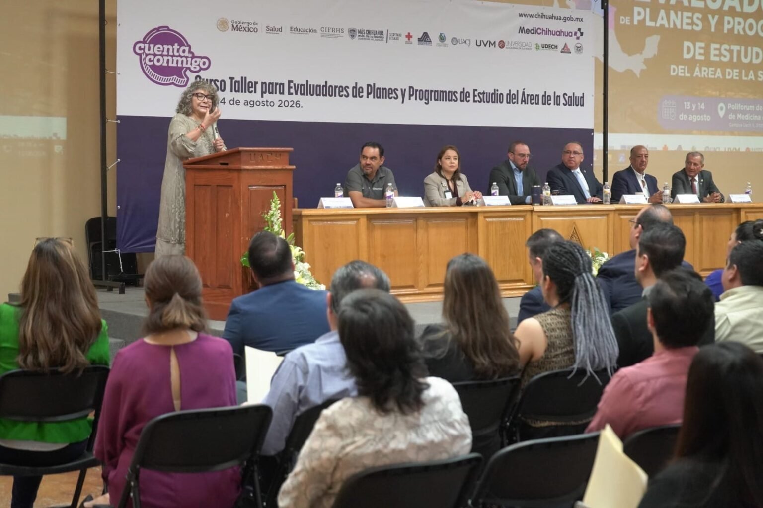 Se reúnen en Chihuahua especialistas para fortalecer la evaluación educativa en salud