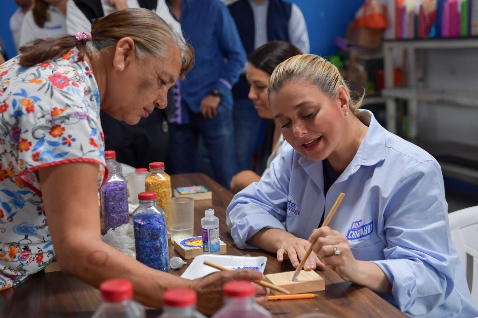 Maru Campos continúa su “Ruta Chihuahua” con visita al Cerenam de Creel, Bocoyna