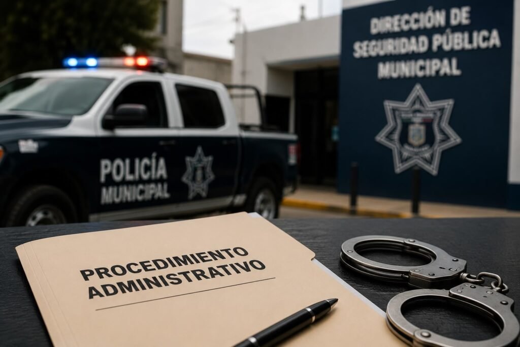 Dos elementos de Seguridad Pública de Rosales son destituidos e inhabilitados por faltas administrativas