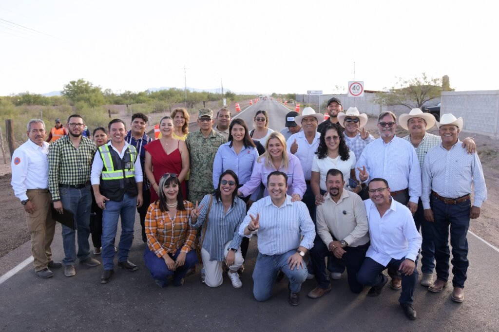 Maru Campos supervisa avances en infraestructura vial durante Ruta Chihuahua