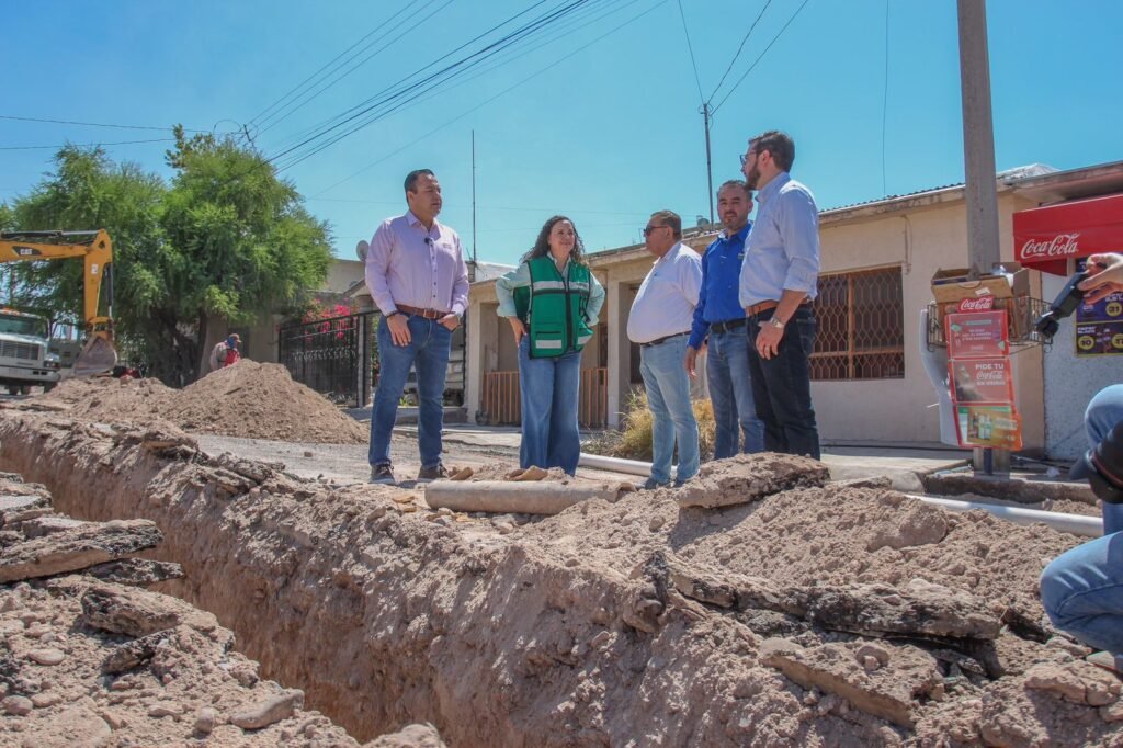 Impulsa Jesús Valenciano histórica rehabilitación de vialidades en Delicias