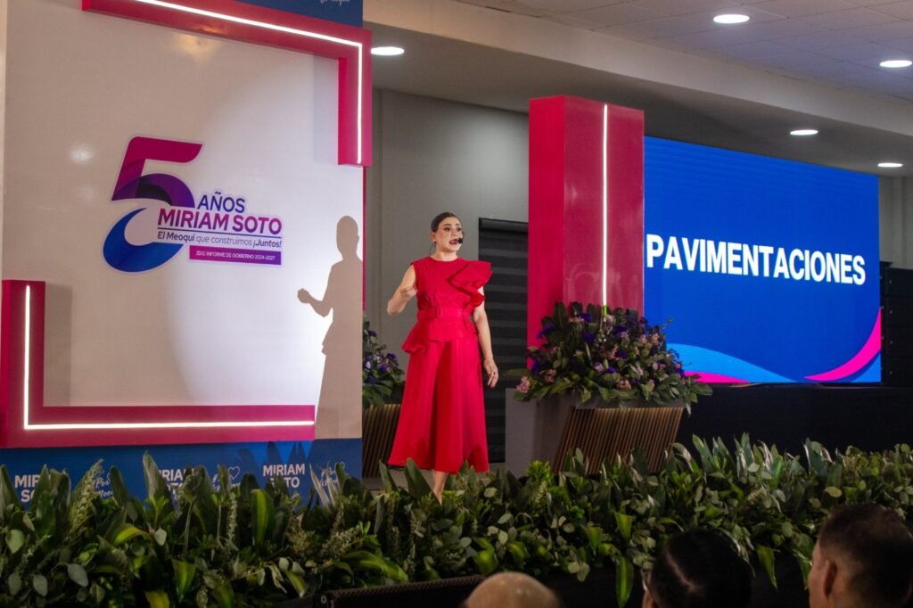 “El Meoqui que construimos juntos”: Miriam Soto rinde su 5o. Informe de Gobierno