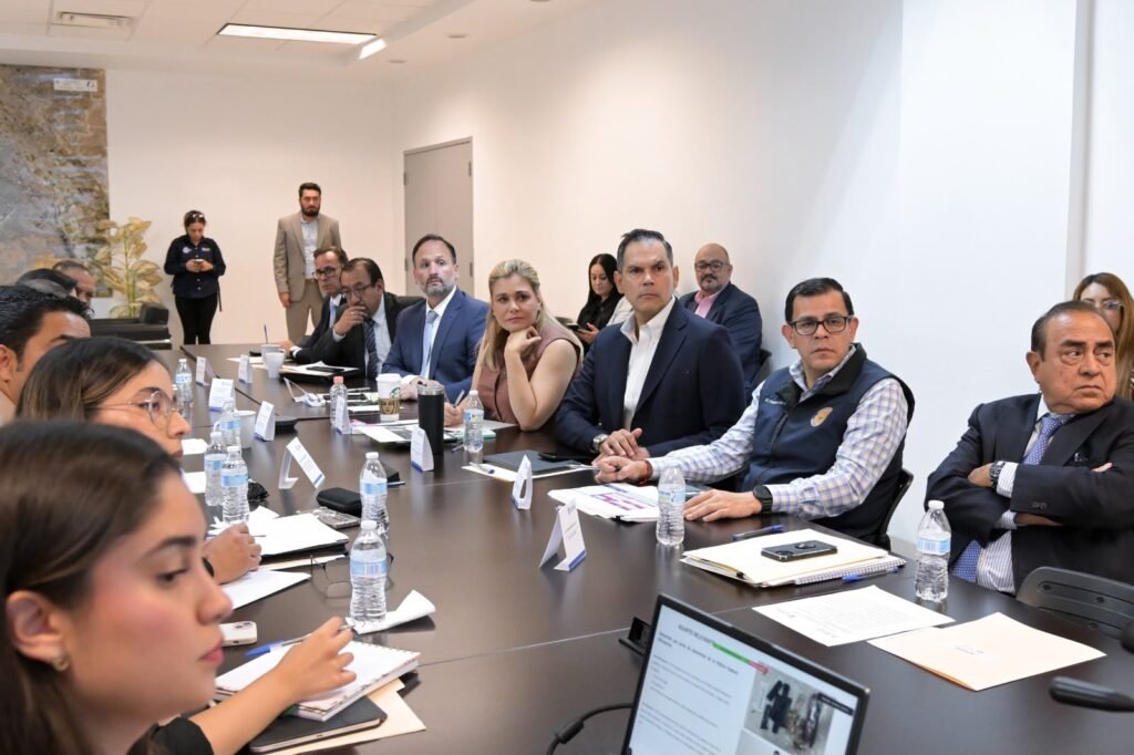 Maru Campos preside Mesa de Seguridad en Ciudad Juárez