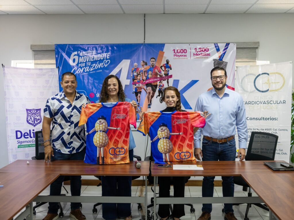 Invitan en Delicias a participar en la sexta carrera “Moviéndote por tu Corazón”