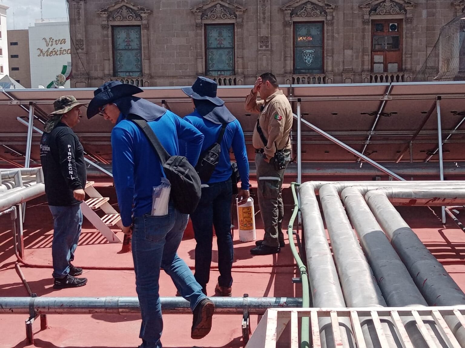 Despliega CEPC operativo preventivo en el primer cuadro de la ciudad por festejos del Grito de Independencia