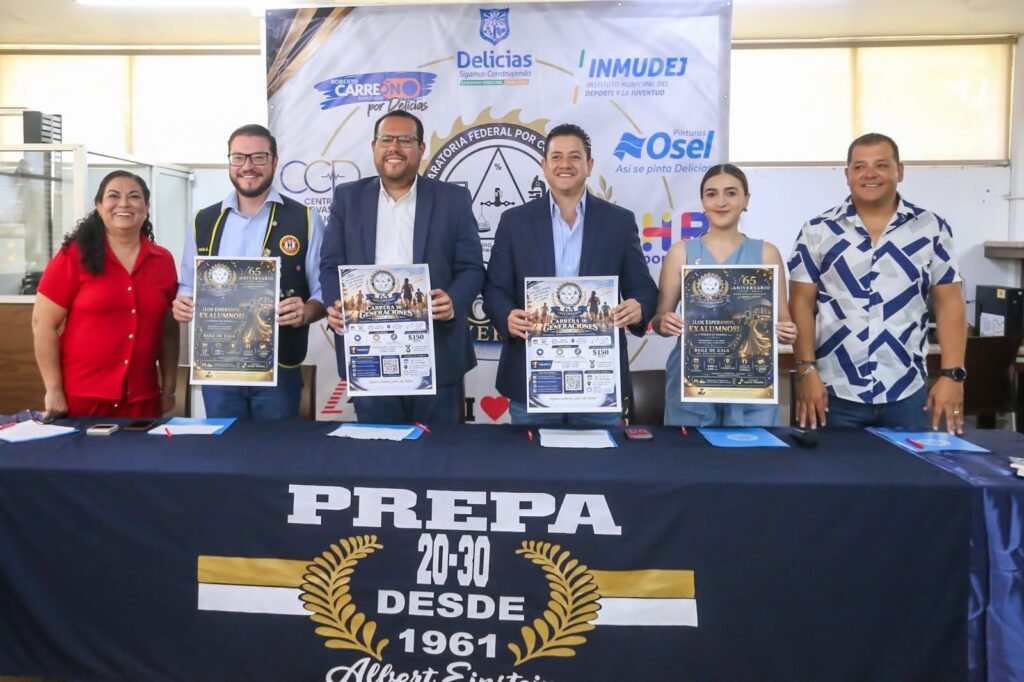 Prepara Prepa 20-30 festejos por su 65 aniversario con carrera, ceremonia y baile del recuerdo