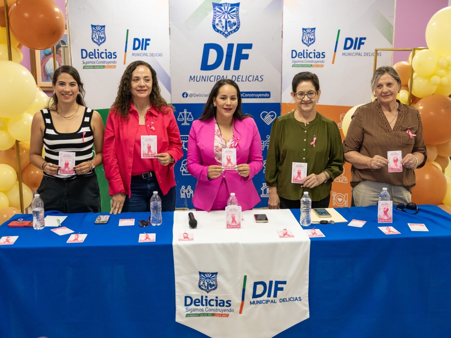 Invita Alma Limas a campaña “5 Amigas, 5 Vidas”; ofrecerán mastografías en el Hospital Regional de Delicias